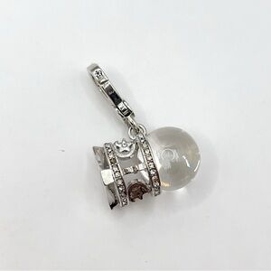 Juicy Couture crystal ball charm